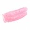 Фалоімітатор подвійний на присосці прозорий Chisa Hi-Rubber 9.4 INCH Pink (CH21806) 0