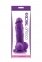 Фалоімітатор силікон NS Novelties COLOURS PLEASURES THICK 5INCH PURPLE (T280058) 0