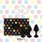 Набір силіконових анальних пробок FeelzToys - Bibi Butt Plug Set 3 pcs Black (SO5065) 3