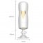 Мастурбатор в колбе двухсторонний с вибрацией-White (BS63055) 4