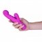 Кролик вібратор Peachy Pretty Violet Miss V, рожевий (MSV52132) 0