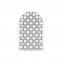 Мини мастурбатор нереалистичный Tenga Pocket Block Edge, с рельефом, белый (TN54166) 2