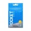 Мини мастурбатор нереалистичный Tenga Pocket Crystal Mist, с рельефом, белый (TN74924) 4