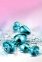 Набір анальних пробок Global Novelties NIXIE METAL BUTT PLUG TRAINER SET, BLUE METALLIC (T880185) 0