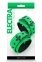 Наручники NS Novelties ELECTRA WRIST CUFFS GREEN (T280961) 0