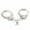 Наручники DS Fetish Handskaff metal silver (DS35970) 0
