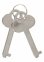 Наручники з хутром Зебра, Toy Joy (TJ10350) 1