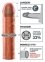 Насадка подовжувальна Pipedream реалістична, бежева (PD544124) 2