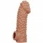 Насадка на пенис с отверстием для мошонки Kokos 16,5 см. CS 004-L (K45213) 0