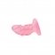 Рифленная анальная пробка Chisa Hi-Rubber Raging Mini Plug Pink (CH30706) 5