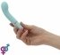 Роскошный вибратор PILLOW TALK - Racy Teal с кристаллом Сваровски 8