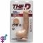 Фалоімітатор Doc Johnson The D - Uncut D - 9 Inch With Balls ULTRASKYN, діаметр 4,5 см, необрізаний (SO3499) 0