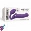 Безремневой страпон з вібрацією Strap-On-Me Vibrating Violet L, діаметр 3,7 см (SO3826) 4