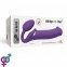 Безремневой страпон с вибрацией Strap-On-Me Vibrating Violet XL, диаметр 4,5 см (SO3827) 3