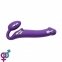 Безремневой страпон с вибрацией Strap-On-Me Vibrating Violet XL, диаметр 4,5 см (SO3827) 2