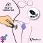 Вибратор в трусики FeelzToys Panty Vibrator Pink с пультом ДУ, 6 режимов работы, сумочка-чехол (SO3849) 0