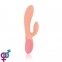 Вібратор-кролик Rianne S: Xena Peach/Coral, 10 режимів роботи (SO3880) 0