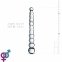 Стеклянный дилдо в виде бусин Gildo Glass Dildo No. 20 (SO4415) 0