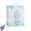 Стеклянная анальная пробка Gildo Glass Buttplug No. 26 (SO4420) 2