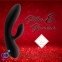 Гибкий вибратор кролик с двумя моторами FeelzToys Lea Rabbit Vibrator Black (SO4433) 1