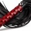 Плеть-флогер Whipped - Beat It Flogger - Red, экокожа (SO5123) 0