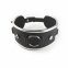 Ошейник из натуральной кожи со стразами и кольцом Art of Sex -  Collar Ring (SO5179) 0
