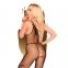Бодистокинг на одно плечо Penthouse - Fancy Dope Black XL (SO5256) 1