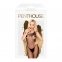 Бодистокинг на одно плечо Penthouse - Fancy Dope Black XL (SO5256) 2
