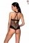 Сітчастий боді з халтером Amanda Body black S/M - Passion (SO5316) 0