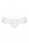 Трусики в горошок, з рюшами і шнурівкою Fatin Thong white S/M - Passion (SO5344) 3