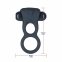 Двойное эрекционное кольцо Lux Active – Triad – Vibrating Dual Cock Ring, с вибропулей и пультом ДУ (SO5575) 0