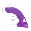 Насадка на палец Simple&True Extra Touch Finger Dong Purple (SO5591) 0