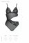 Боди с ажурным лифом Christa Body black XXL/XXXL — Passion (SO5755) 3