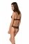 Комплект Passion Кріста Set black L/XL: браллет з ажурним ліфом і відкритими трусиками (SO5759) 0