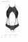 Боди из эко-кожи Passion Tamaris Body black XXL/XXXL: с ремешками и перфорацией (SO5795) 3