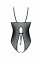 Боди Passion Ursula Body black XXL/XXXL, с ажурным декором и открытым шагом (SO5831) 2