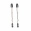 Зажимы для сосков Art of Sex - Nipple Clamps Lovely Black (SO5860) 0