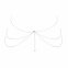 Ланцюжок для тіла Bijoux Indiscrets Magnifique 8 Body Chain - Silver, прикраса для тіла (SO5923) 0