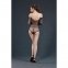 Сітчасте боді зі стразами Moonlight Model 09 Black (SO6342) 0