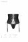 Пеньюар CELINE SET WITH OPEN BRA black L/XL - Passion (SO6409) 3