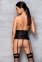 Пеньюар CELINE SET WITH OPEN BRA black L/XL - Passion (SO6409) 2