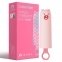 Вибратор CuteVibe Teddy Pink (Black Dildo), реалистичный вибратор под видом мороженого (SO6547) 2