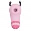 Вакуумный стимулятор с микротоками CuteVibe Beebe Pink, на палец (SO6551) 0