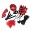 Набор БДСМ Art of Sex - Soft Touch BDSM Set, 9 предметов, Красный (SO6599) 0