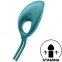 Эрекционное виброкольцо лассо Satisfyer Swordsman Green, крепкая фиксация, 10 режимов, мощный мотор (SO6729) 0
