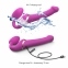 Безремневой вибрострапон с вакуумной стимуляцией Strap-On-Me MULTI ORGASM - M - FUCHSIA (SO6822) 1