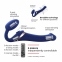 Безремневой вибрострапон с вакуумной стимуляцией Strap-On-Me MULTI ORGASM - L - Blue (SO6823) 1