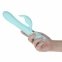 Роскошный кролик с ротацией и вибрацией Pillow Talk Lively, Teal, кристалл Сваровски, тройной отросток (SO6857) 6