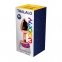 Металлическая анальная пробка Wooomy Tralalo Rose Gold Metal Plug Magenta M, 8х3,4 см (SO7427) 1