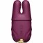 Смарт-вибратор для груди Zalo - Nave Velvet Purple, пульт ДУ, работа через приложение (SO7489) 1